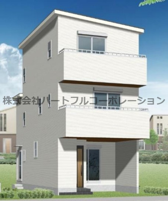 【外観】 | 明石市田町1丁目　新築戸建　仲介手数料無料！ | 明石市田町1　新築　仲介手数料無料！