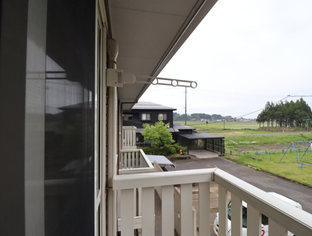 エイレネのバルコニー|広々としたバルコニーです