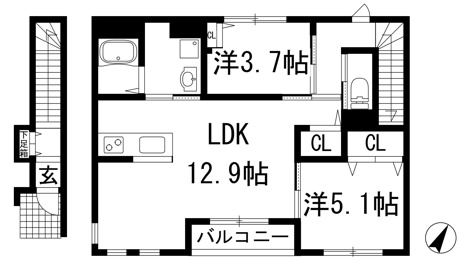 【間取り】