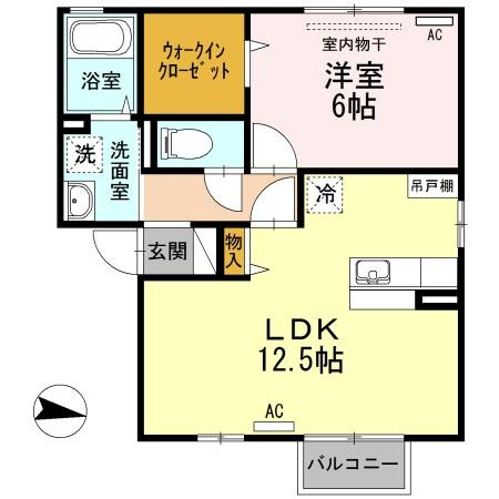 エイレネの間取り