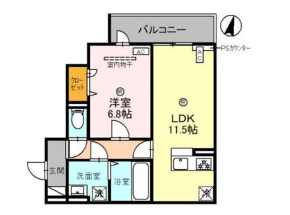 【間取り】 | アルコイリス上筒井
