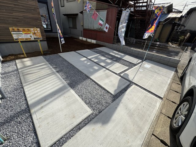 柏市弥生町新築戸建（弥生町４期）の駐車場|駐車スペース・並列2台駐車可