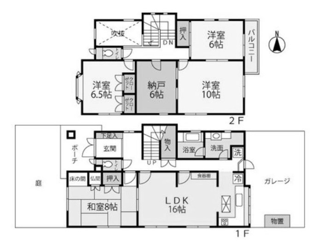 【間取り】 | 川島野田町一戸建 | 平成1年5月建築
