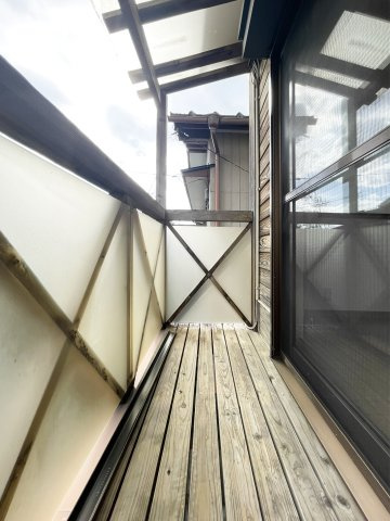 八万町内浜一戸建のバルコニー