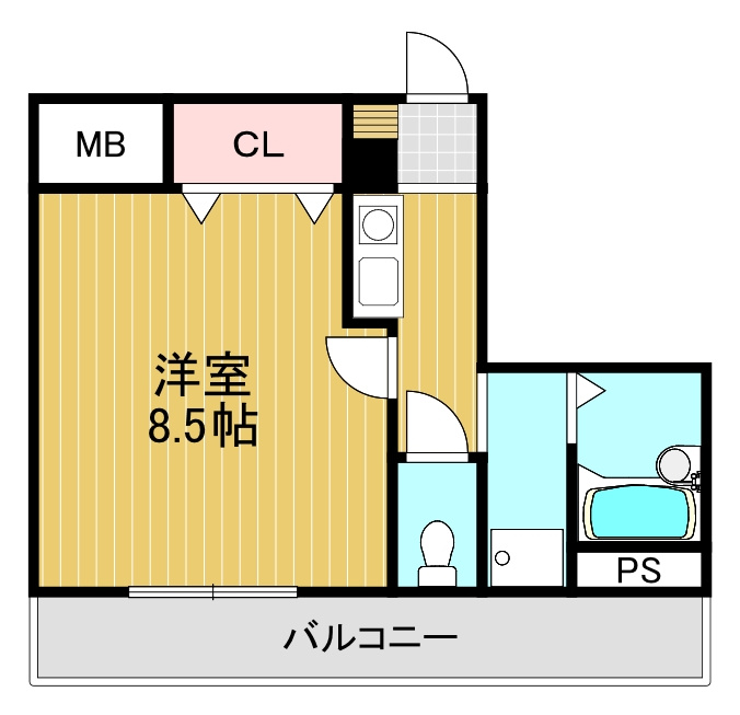 サンコークレアールの間取り