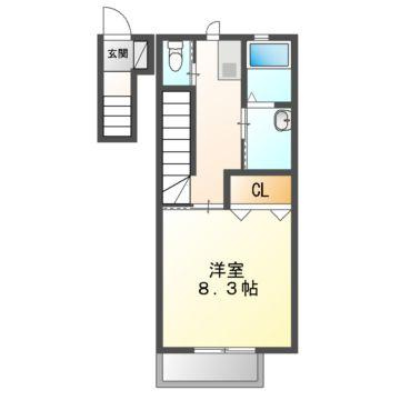 ＳＫＹ　ＶＩＳＴＡの間取り