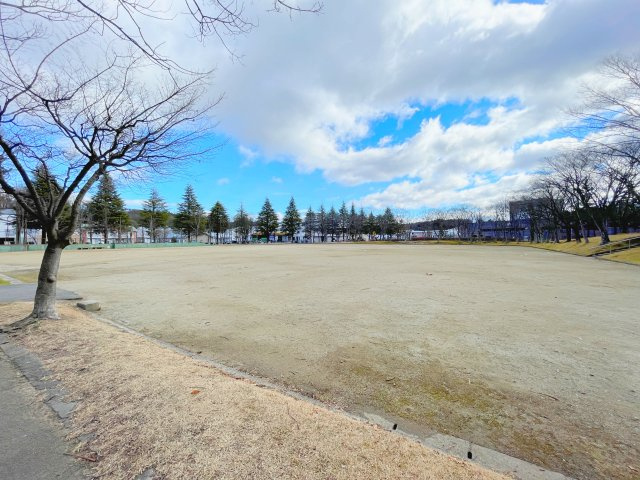影沼町　土地　上下水引き込みありの周辺|目の前には遊具スペースもある影沼公園がございます！