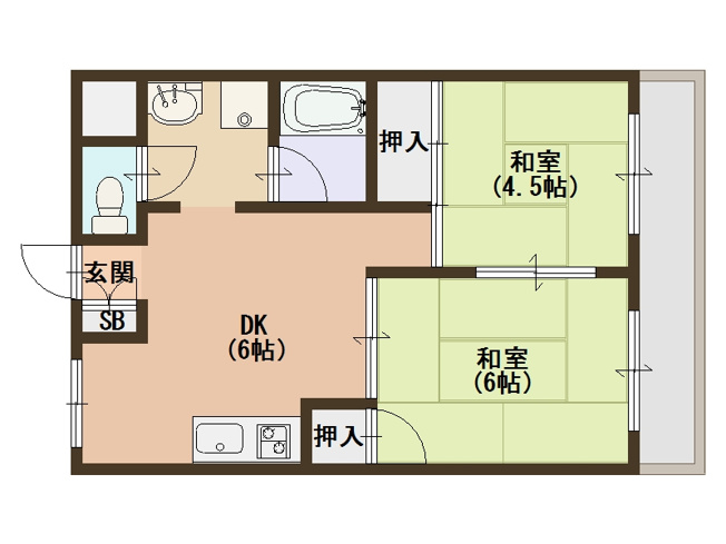 【間取り】 | ハイツグリック