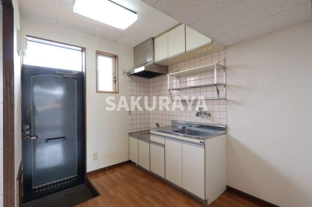 シティクラブ鹿島Bのキッチン|2025年4月撮影。