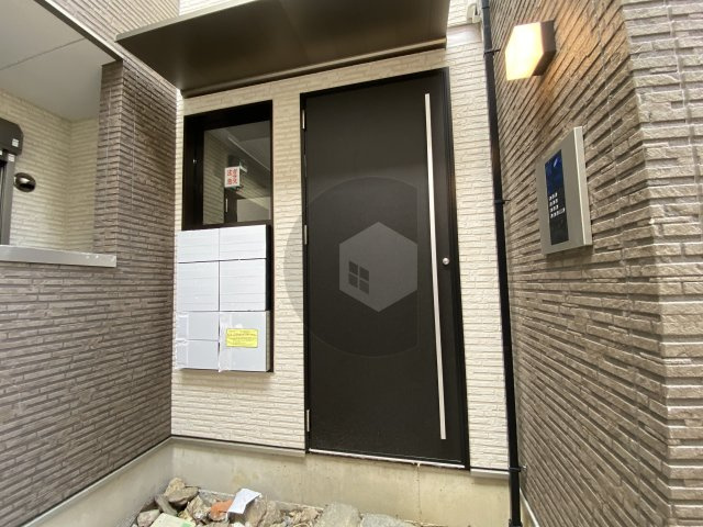 グラッドハイツのエントランス