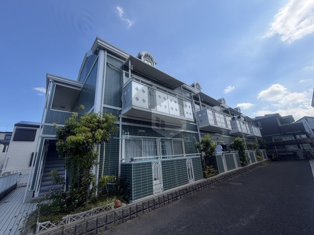 サンビレッジナカニシA棟の外観