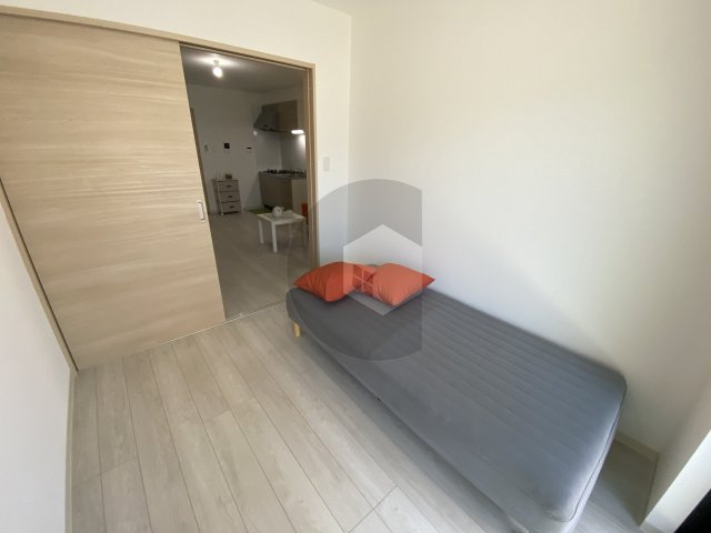 東大阪市友井４丁目のアパートの寝室