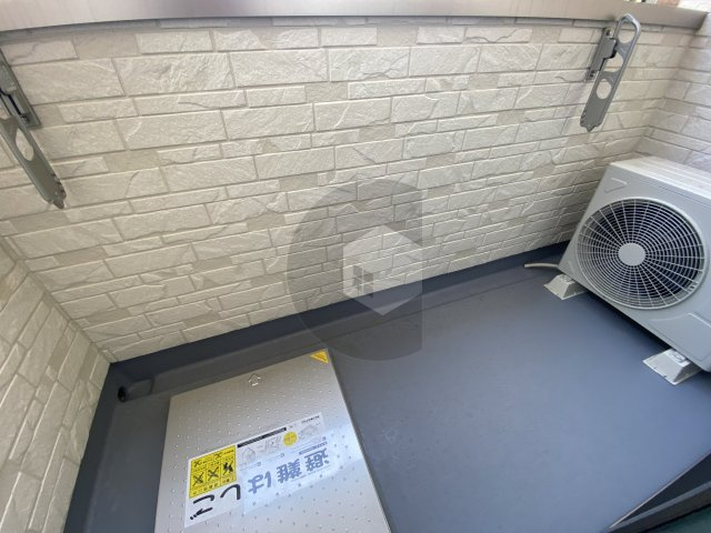 Muses花園本町のバルコニー