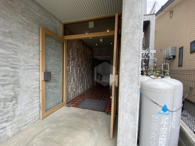 吉盛コーポのエントランス