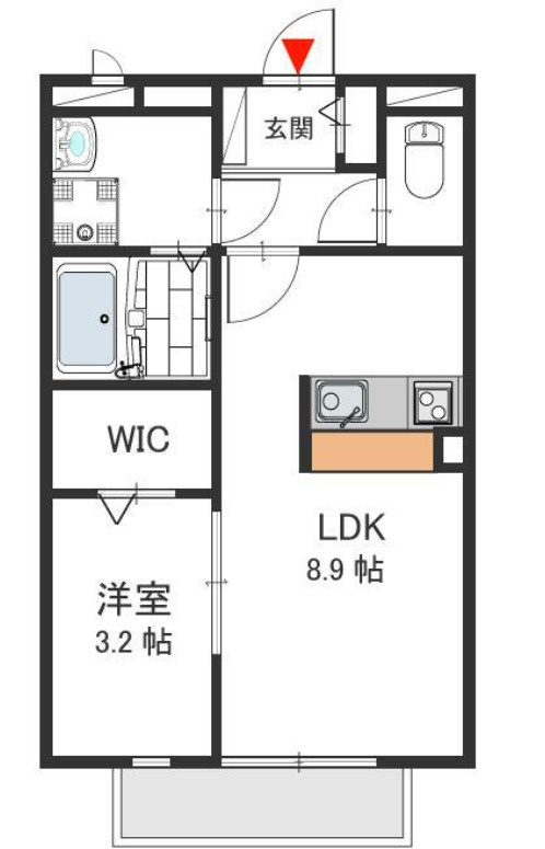 グレイス奥林の間取り