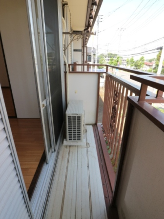 ガーデンハイツ桜台Aのバルコニー|※別号室参考写真です