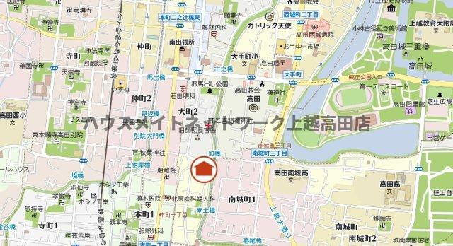 ファーストヒル大町の地図|位置図