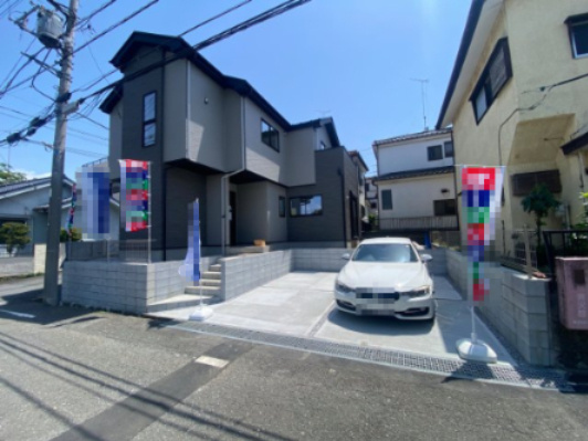 『八王子市新築戸建て』八王子市緑町758-19【仲介手数料無料】　６期の外観|明るい日当たりが気持ちよさそうな八王子の新築戸建てです。～仲介手数料無料☆八王子ひなた不動産～八王子市緑町　新築戸建て