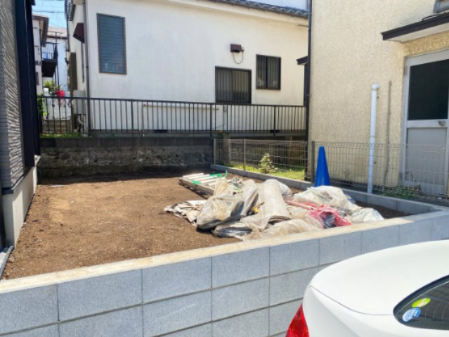 『八王子市新築戸建て』八王子市緑町758-19【仲介手数料無料】　６期の庭|庭がございます。～仲介手数料無料☆八王子ひなた不動産～八王子市緑町　新築戸建て