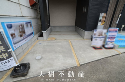 【駐車場】 | 座間市相模が丘４丁目　新築戸建て　全２棟【仲介手数料無料】