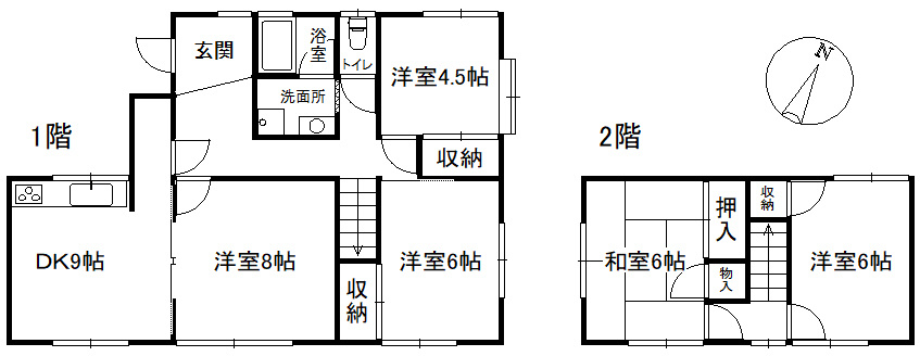 天満台西三丁目の地図