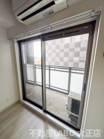 ファステート難波グランプリのバルコニー