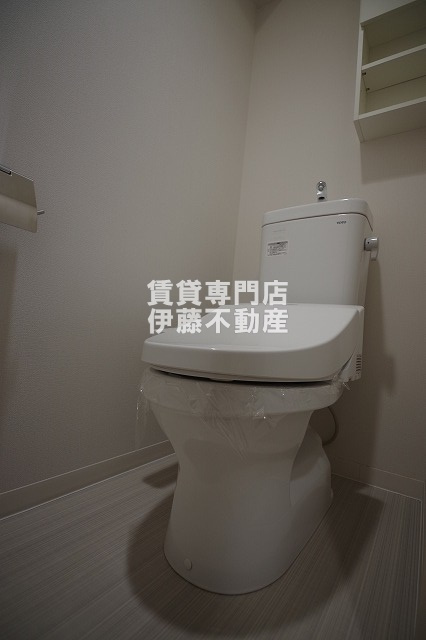 Wコート城西のトイレ