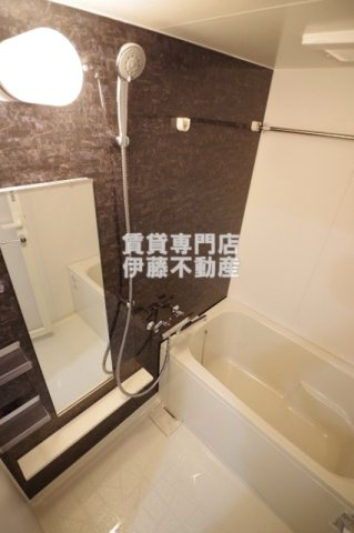 ボーデュキャナル幅下の浴室|湯はり機能付き給湯設備