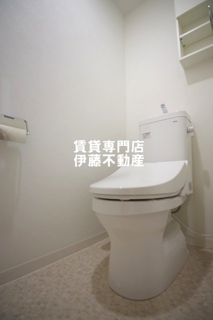 ボーデュキャナル幅下のトイレ|温水洗浄暖房便座