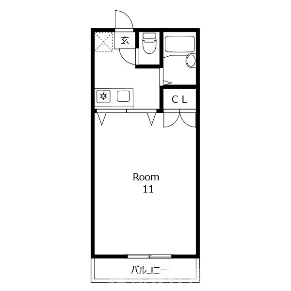 ビアー館の間取り