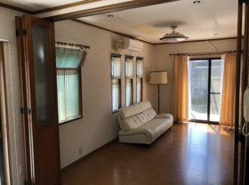 中古戸建の居間・リビング