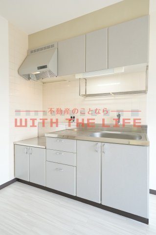 フォブール合川【キャッシュバック対象】のキッチン|キッチンでお料理をお楽しみください