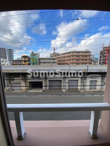 アネシスコート門口の展望