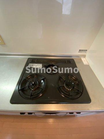 アネシスコート門口のキッチン