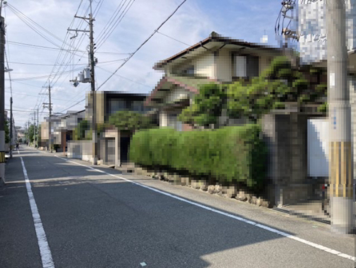 豊中市北桜塚３丁目の売地の外観