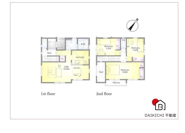 【間取り】 | 桶川市上日出谷南2期　ピュアガーデン　新築戸建　全16棟　2号棟