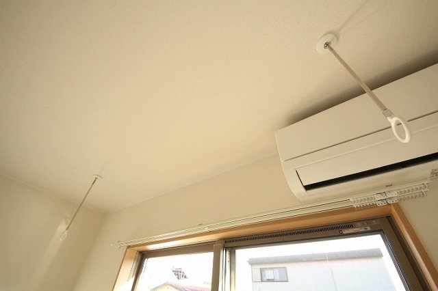 White　Shellの設備|室内物干しです