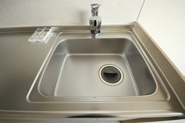 White　Shellのキッチン|シンクです