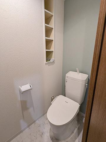 ランフォルセ枚方パークガーデンのトイレ|トイレ　温水洗浄便座　リフォーム
■物件内覧・資金計画相談・住宅ローン相談、リフォーム相談、お問合せ受付中■
※当日・翌日のご内覧、ご相談はお電話でのお問合せがスムーズです！