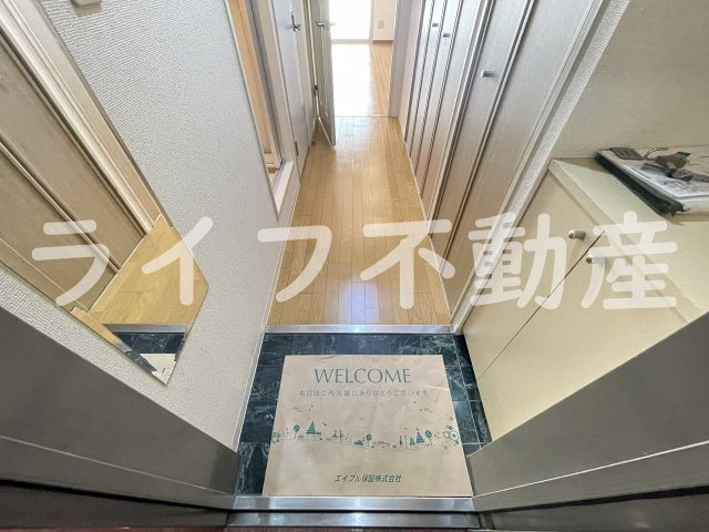 サンモールの玄関|きれいな玄関です