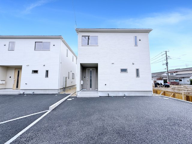 いわき市四倉町第15　Cradle Gaeden　全9棟の外観|■北西から撮影
