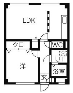 プロミネント石薬師の間取り