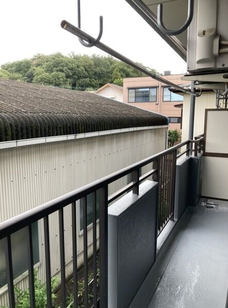 プロミネント石薬師のバルコニー