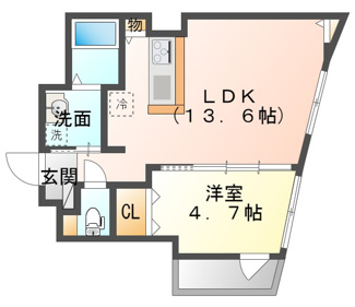 【間取り】 | コティ大久保