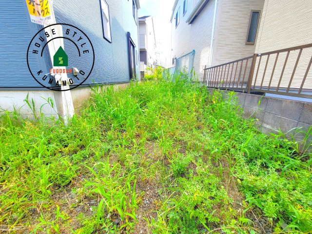 熊本市東区戸島第11-1棟（1号棟）の庭|お庭で自由な時間を過ごせます。