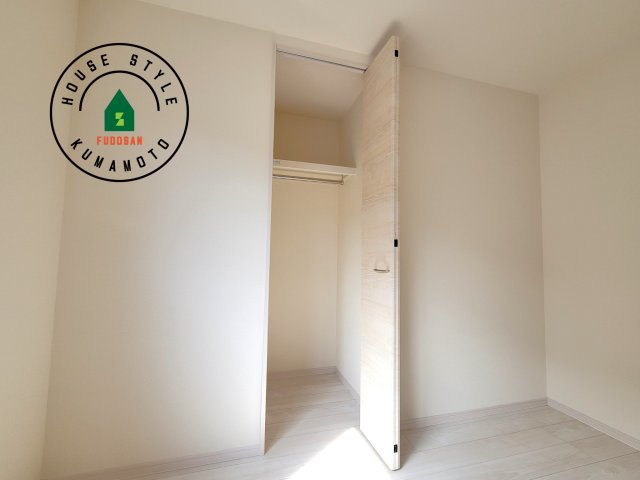 熊本市東区戸島第11-1棟（1号棟）の収納|収納には困りません。