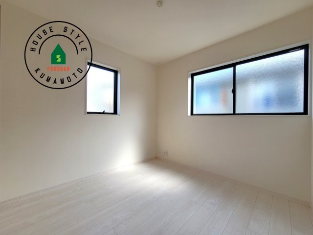 熊本市東区戸島第11-1棟（1号棟）の和室|将来的に、琉球畳を引きまして和室風にすることも可能です。