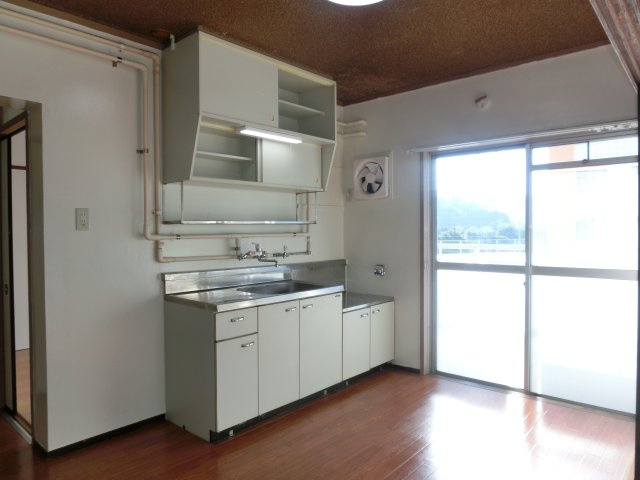グレースタカツキ　2号棟のキッチン