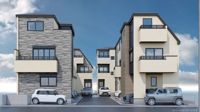 【外観パース】 | KIS下篠崎2期