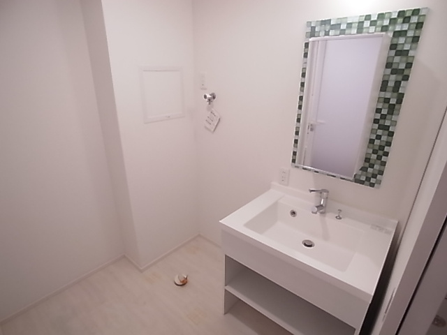 神戸市長田区片山町５丁目の賃貸マンションの洗面所